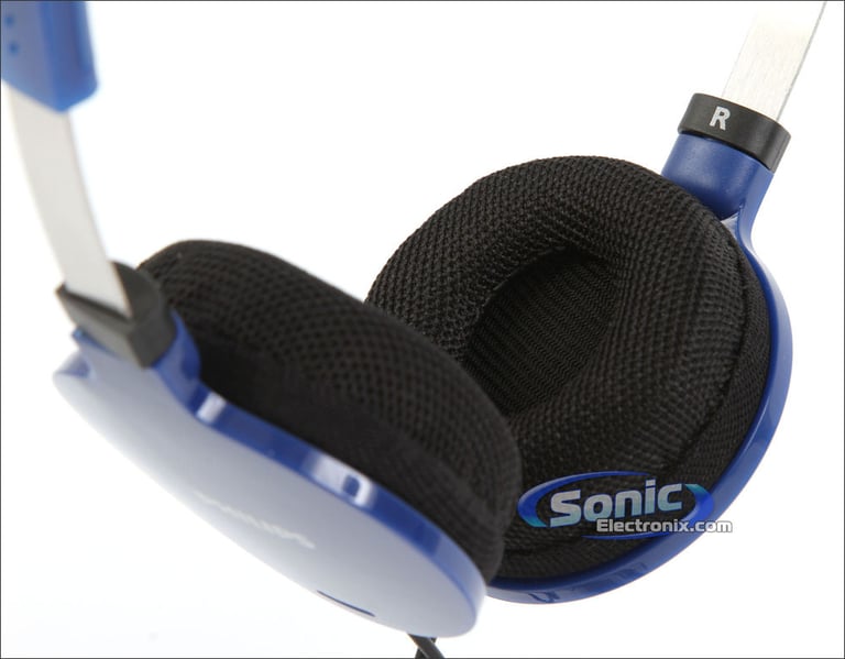 Philips SHL1700BL Lightweight Padded On-Ear Headphones (Blue) Image 8