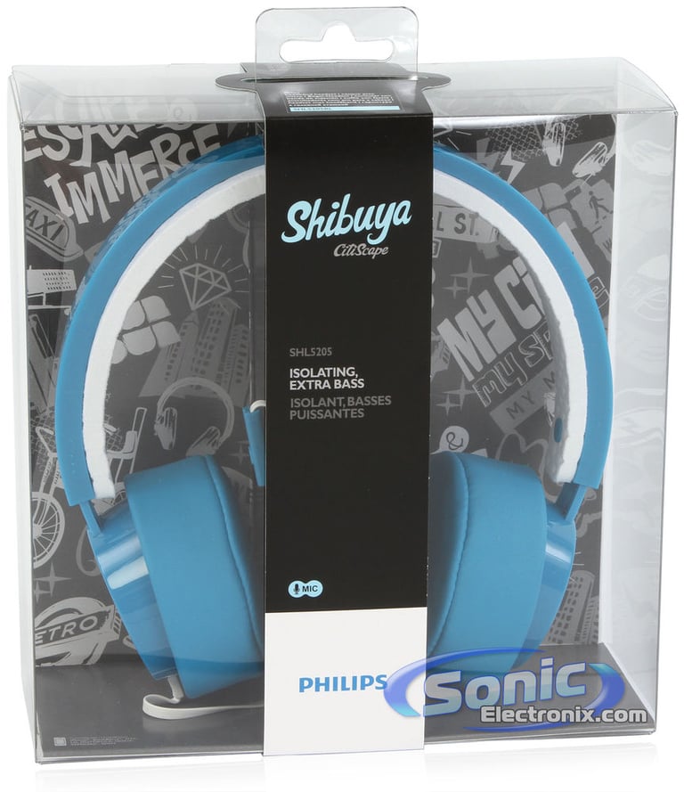 Philips SHL5205BL CitiScape - Blue Image 7
