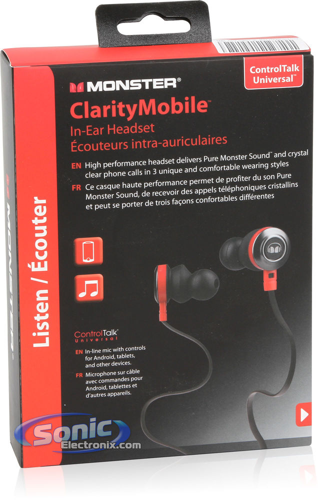 Monster ClarityMobile - Black Image 9