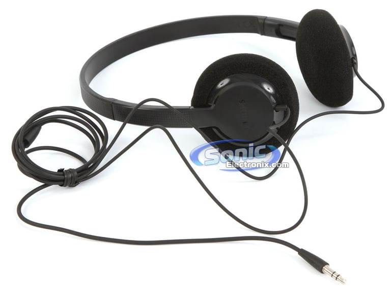 Philips SHL1000 On-Ear Headphones (Black)-OPEN BOX Image 2