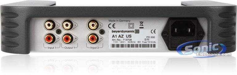 Beyerdynamic A1 (Beyer Dynamic) Professional Audiophile Headphone Amplifier Open Box Image 9