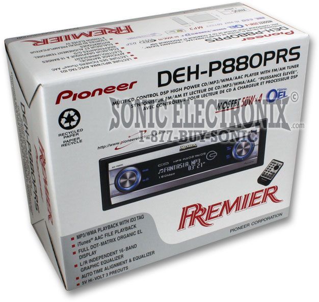 Pioneer Premier DEH-P880PRS Image 8