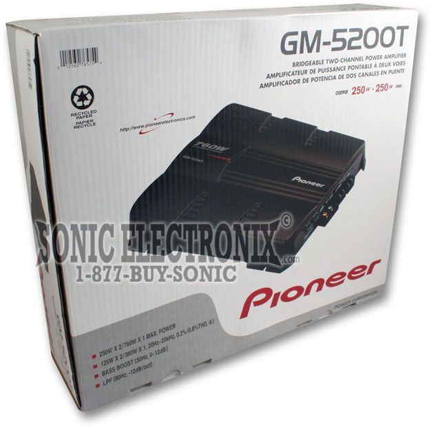 Pioneer GM-5200T Image 4