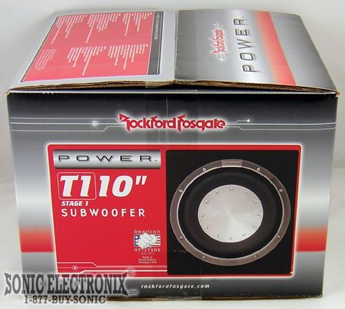 Rockford Fosgate Power T110D4 Image 3