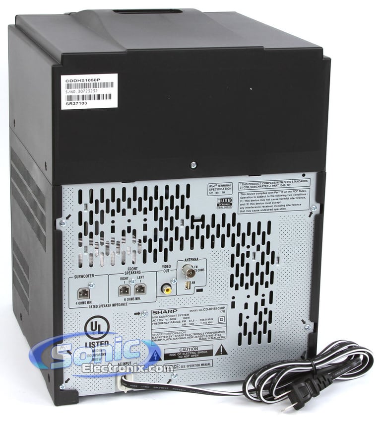 SHARP CD-DHS1050P Image 3