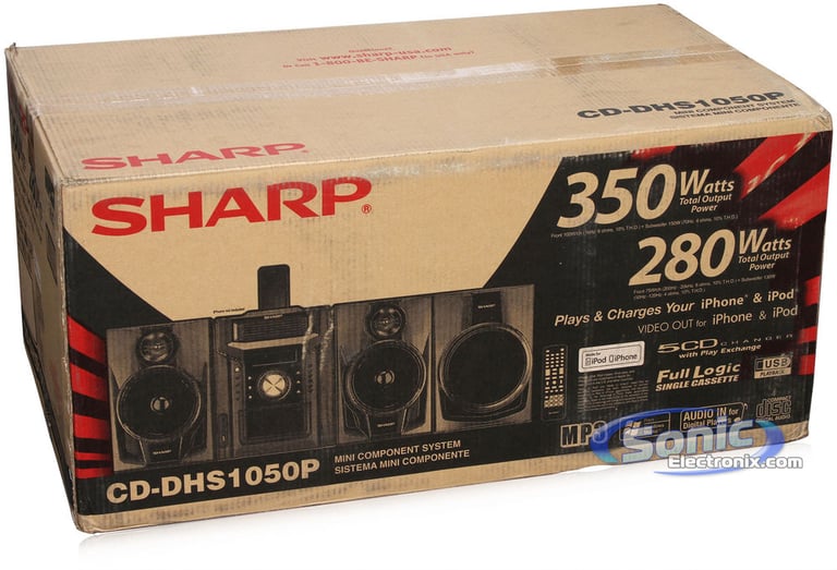 SHARP CD-DHS1050P Image 16