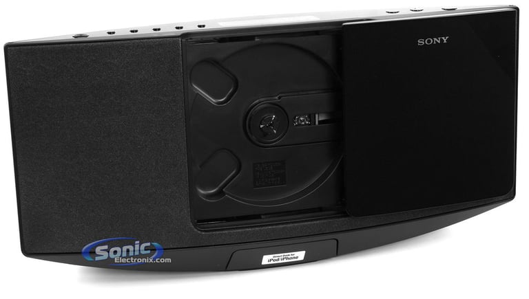 Sony CMT-V10iPN Lightning iPod/iPhone CD Player Speaker Dock Shelf System Open Box Image 17