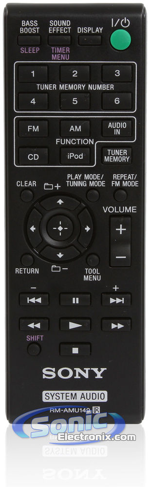 Sony CMT-V10iPN Lightning iPod/iPhone CD Player Speaker Dock Shelf System Open Box Image 23