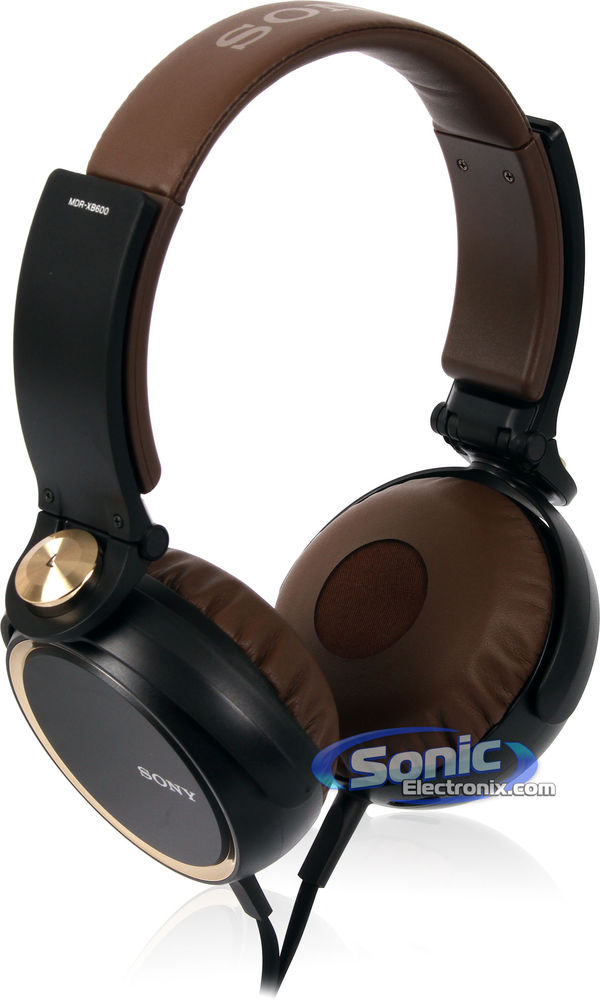 Sony MDR-XB600 On-Ear XB Extra Bass Headphones (MDRXB600) Open Box Image 14