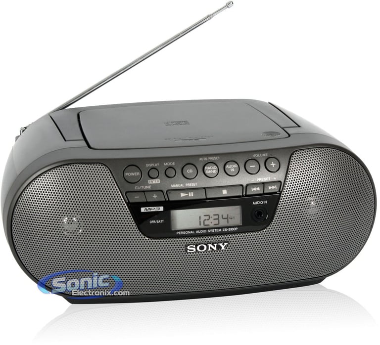 Sony ZS-S10CP (ZSS10CP) Portable CD Player Radio Boombox Open Box Image 7
