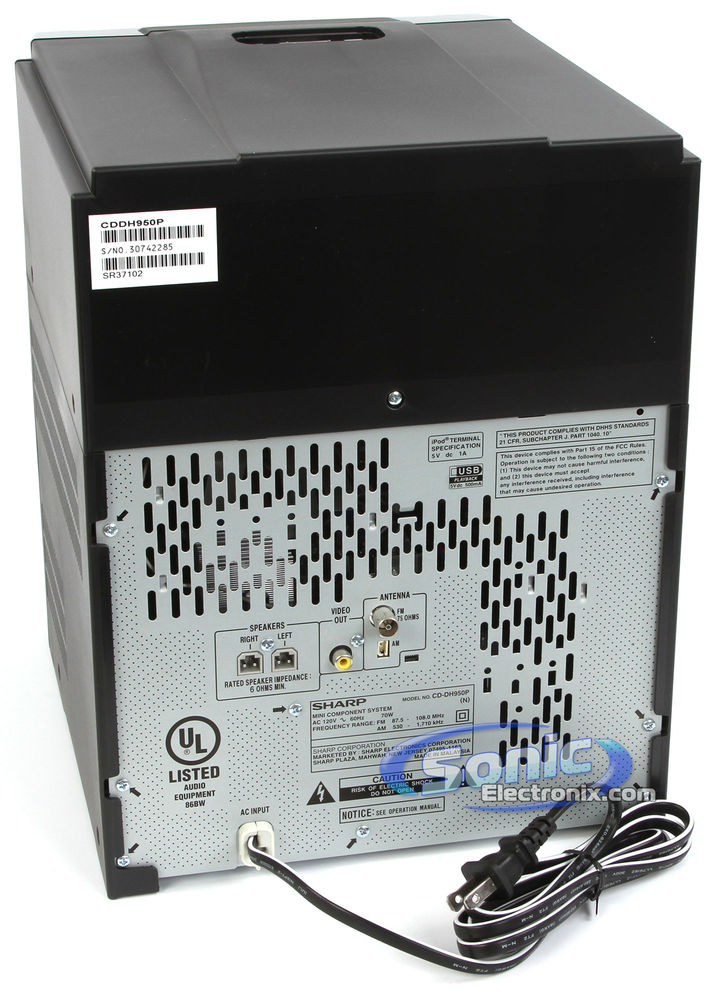 SHARP CD-DH950P Image 10