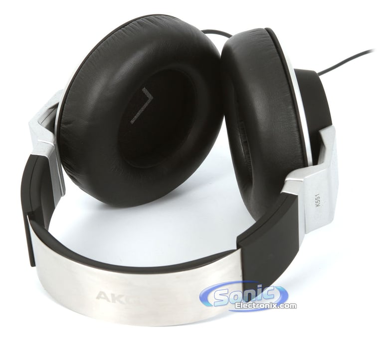 AKG K551 (K 551 SLV) Reference-Class Closed Back Headphones - Silver (Open Box) Image 14