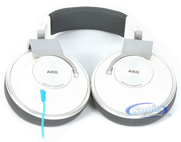 AKG K551 (K 551 WHT) Reference-Class Closed Back Headphones - White (Open Box) Image 15