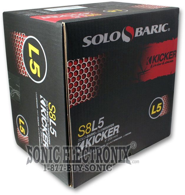Kicker 06S8L54 Solo-Baric L5 Series Image 4