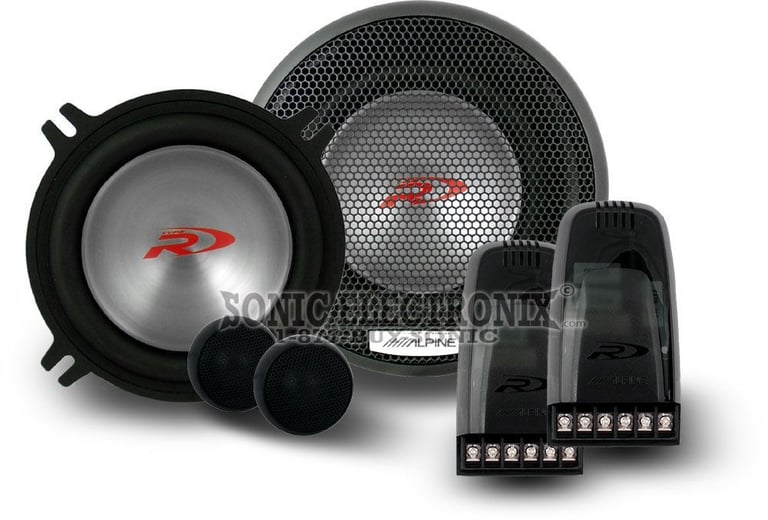 Alpine SPR-136A 5-1/4" Component Type-R Speakers Image 1