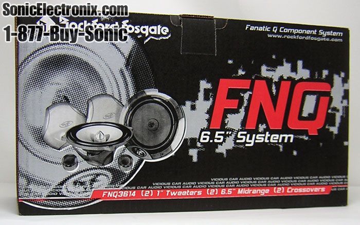 Rockford Fosgate FNQ3614 6-3/4" Fanatic Q Components Defective Image 5