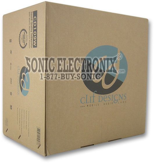 2-PACK --> Clif Designs CD109W 10" Subwoofers Image 4