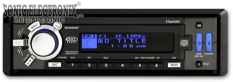Clarion DXZ465MP Image 2