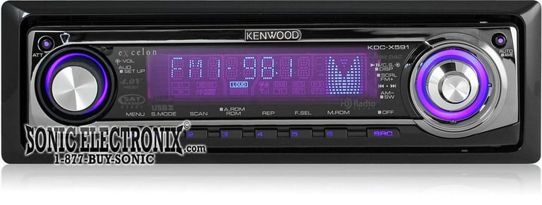 Kenwood eXcelon KDC-X591 Image 2