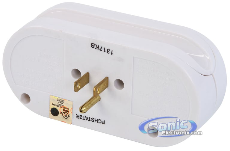 RCA PCHSTAT2R Portable Travel Surge Protector Charging Station (White) Image 6