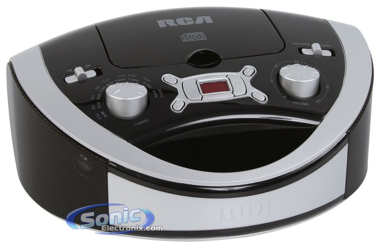 RCA RCD331BK Open Box Complete Image 2