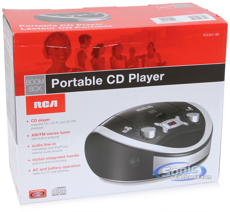 RCA RCD331BK Open Box Complete Image 9