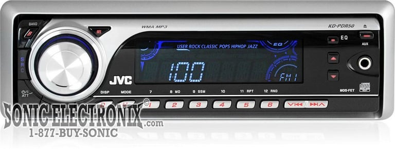 JVC KD-PDR50 Factory R/B Image 2