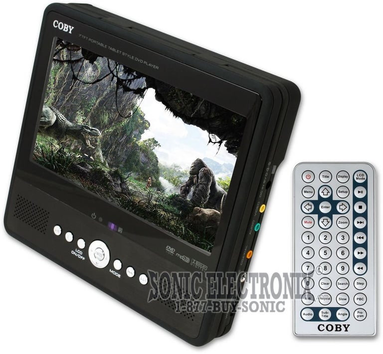 Coby TF-DVD7050 R/B Image 2