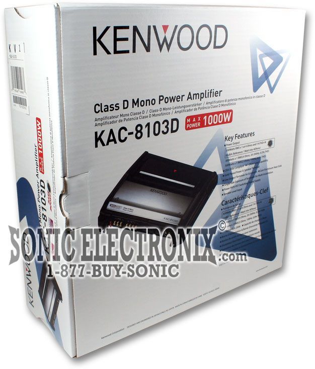 Kenwood KAC-8103D Image 3