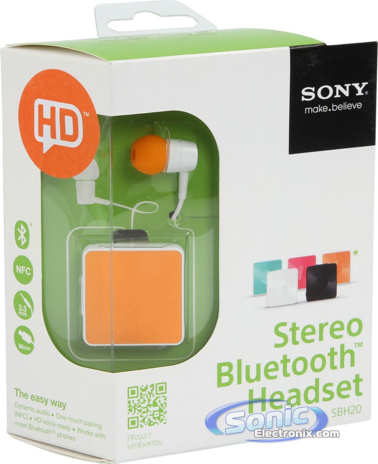 Sony SBH20 - Orange Image 10