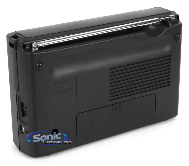 Sony ICF-F10 Portable AM/FM Transistor Radio Speaker System (ICFF10) Open Box Image 14