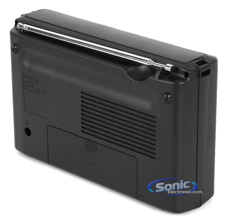 Sony ICF-F10 Portable AM/FM Transistor Radio Speaker System (ICFF10) Open Box Image 16