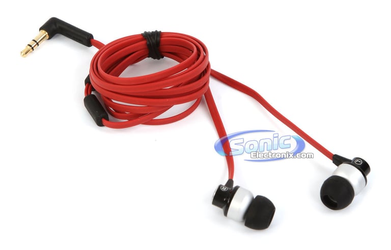 NuForce NE-600X Red In-Ear Headphones (NE600X-RED) Open Box Image 11