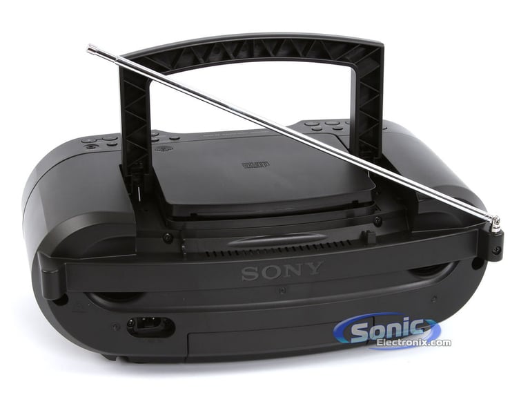 Sony ZS-S3iPBLACKN (ZS-S3iPN) Portable CD Player Boombox Lightning Speaker Dock - Black Open Box Image 17