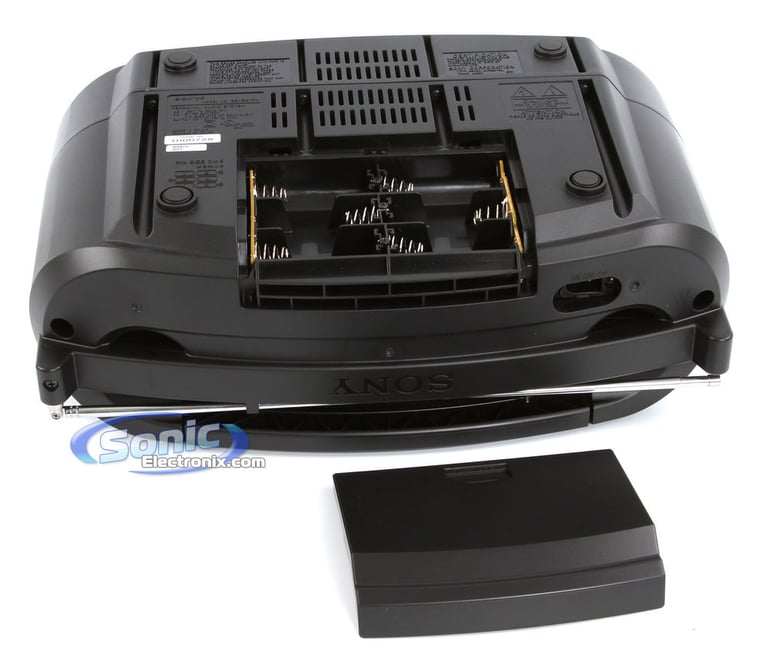Sony ZS-S3iPBLACKN (ZS-S3iPN) Portable CD Player Boombox Lightning Speaker Dock - Black Open Box Image 18