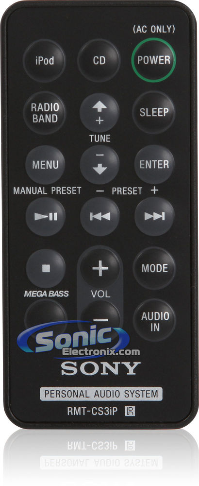 Sony ZS-S3iPBLACKN (ZS-S3iPN) Portable CD Player Boombox Lightning Speaker Dock - Black Open Box Image 19