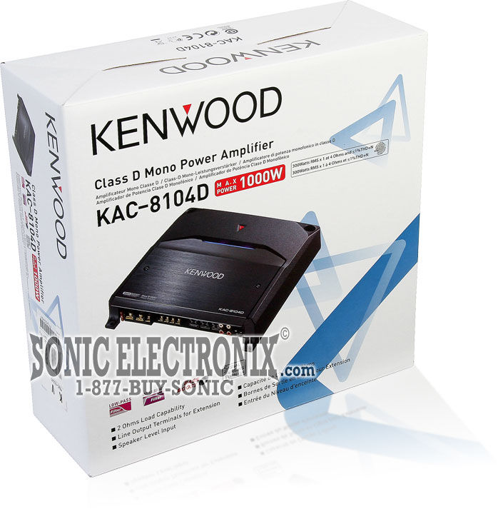 Kenwood KAC-8104D Image 4