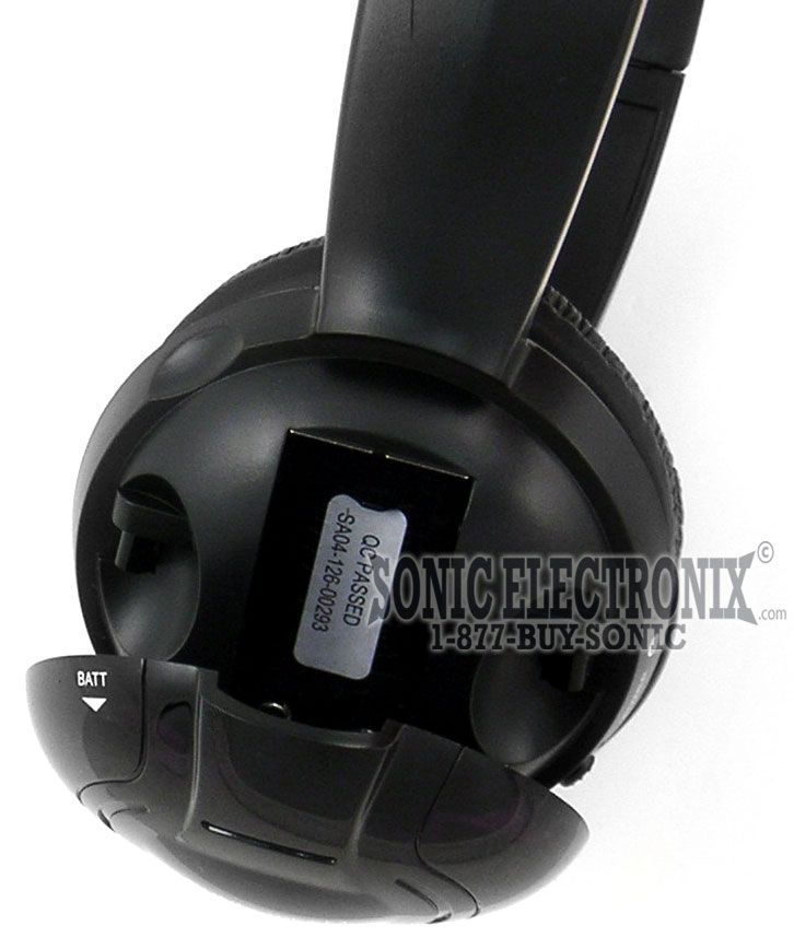 Soundstream VIR-20 (2) Wireless Headphones Sets + (1) IR Transmitter Image 4