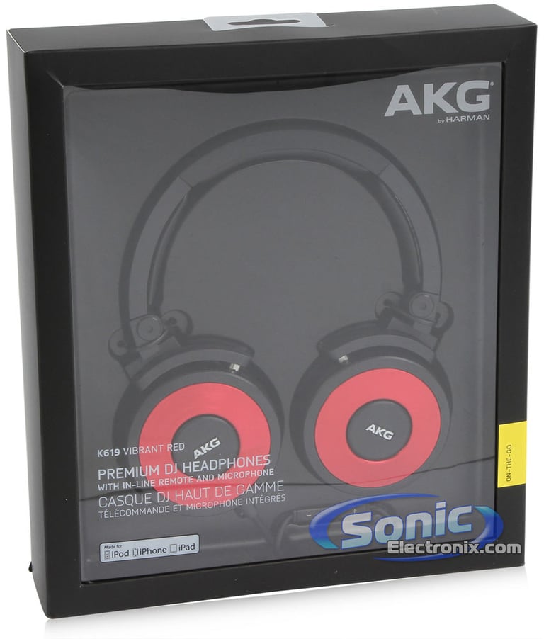 AKG K619 Red - K619RED Image 14
