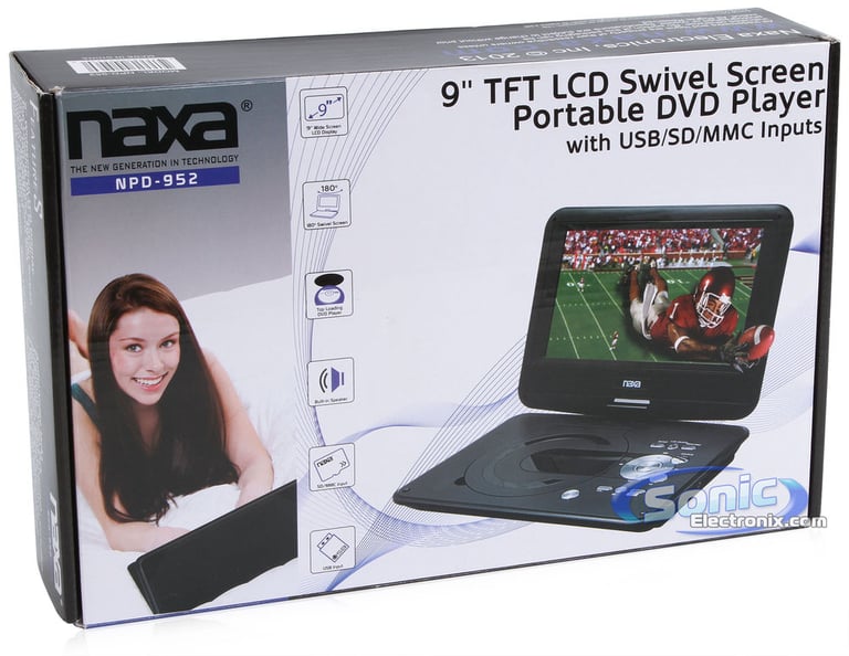 Naxa NPD-952 (Open Box - Complete) Image 9