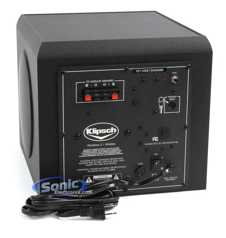 Klipsch ProMedia 2.1 Wireless Image 3