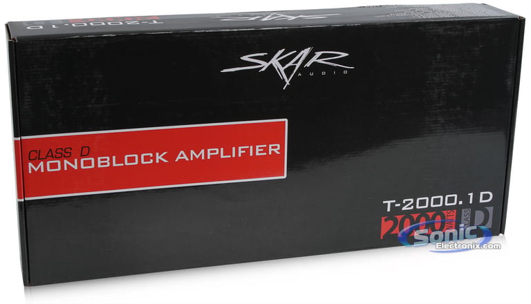 SKAR Audio T-2000.1D Open Box Complete Image 7