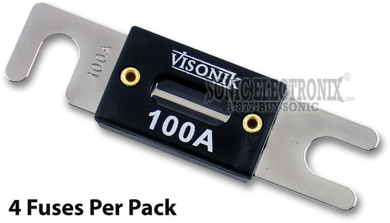 Visonik VANLF100 -- 100 Amp ANL Fuse (4 Pack) Image 1