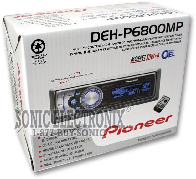 Pioneer DEH-P6800MP Image 7