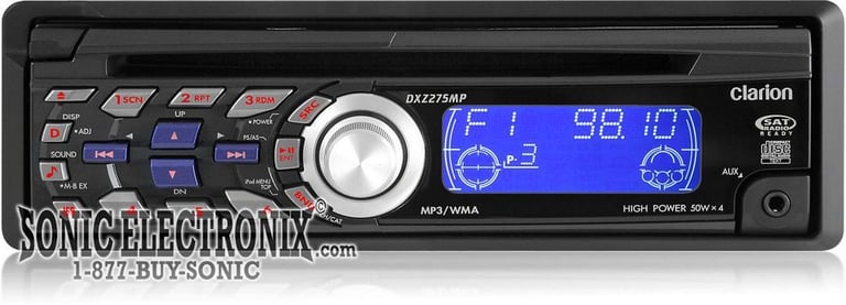 Clarion DXZ275MP Image 1