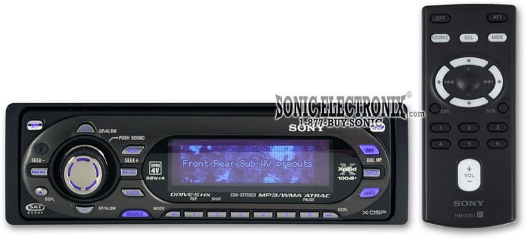 Sony CDX-GT705DX Image 1