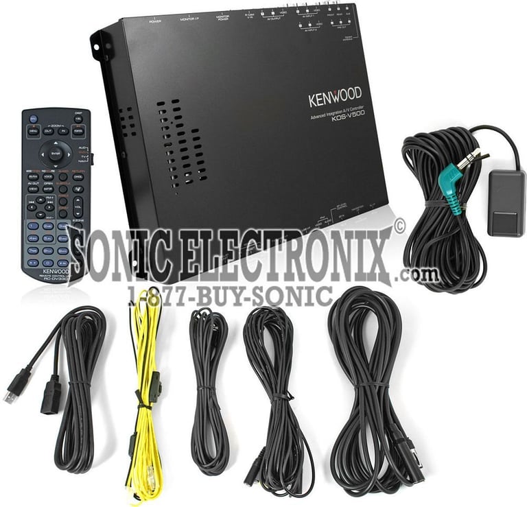 Kenwood KOS-V500 CarPortal R/B Image 1