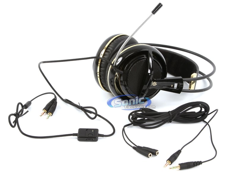 SteelSeries Siberia V2 - Black/Gold Image 2