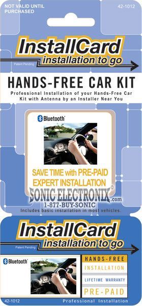 InstallCard 42-1012 (Hands-Free Car Kit) Image 1