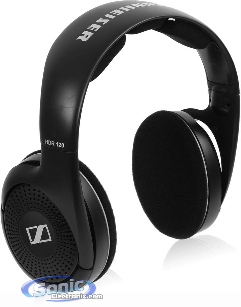 Sennheiser RS 120 (RS120) Wireless RF Over-Ear Headphones-OPEN BOX Image 25